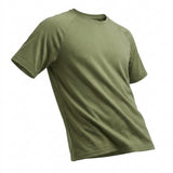 Green Heather Jersey Knit, Poly-Cotton, 170 gsm