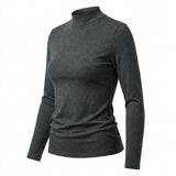 Dark Grey Marl Jersey Knit, Polyester, 160 gsm, 165 cm, ref EF-274194