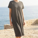 Black Horizontal-Stripe Scuba Knit, Polyester, 260 gsm