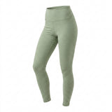 Light Green Horizontal-Stripe Jersey Knit, Poly-Spandex