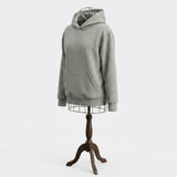 Grey Marl French Terry, Cotton, 310 gsm