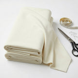100% Cotton French Terry Fabric, 350 gsm, 180 cm — White