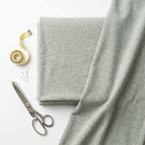 Grey Marl French Terry, Cotton, 200 gsm, 188 cm