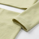 Pale Yellow Textured-Line Mesh, Nylon