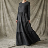 Dark Grey Grid Ponte Knit, Poly-Viscose