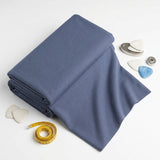 100% Cotton Jersey Knit Fabric, 180 gsm, 172 cm — Blue