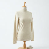 Light Beige Marl Jersey Knit, Cotton-Poly, 170 gsm