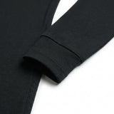 100% Cotton Jersey Knit Fabric, 270 gsm, 170 cm — Black
