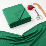 Washed Modal Polyester Jersey Knit Fabric, 180 gsm, 165 cm — Green