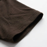 100% Cotton Jersey Knit Fabric, 130 gsm, 185 cm — Brown