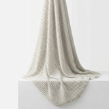 Brown Stripes Crepe, Polyester