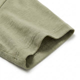 Light Green Heathered-Marl Jersey Knit, Modal-Acrylic