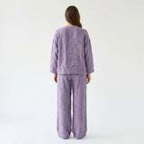 Purple Marl Woven, Linen-Tencel Lyocell