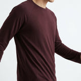 Viscose Stretch Jersey Knit Fabric, 145 gsm, 165 cm — Brown