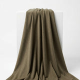 Cotton Modal Stretch Jersey Knit Fabric, 170 gsm, 180 cm — Khaki