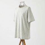 Light Grey Heather Jersey Knit, Cotton
