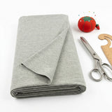 Light Grey Marl Jersey Knit, Poly-Viscose, 200 gsm, 170 cm