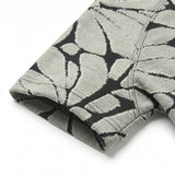 Jacquard Viscose Polyester Stretch Jersey Knit Fabric, 220 gsm, 158 cm — Grey