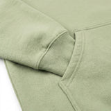 100% Cotton French Terry Fabric, 445 gsm, 165 cm — Green