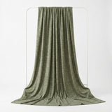 Green Marl Jersey Knit, Poly-Cotton, 143 gsm