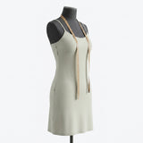 Polyester Stretch Jersey Knit Fabric, 160 gsm, 160 cm — Khaki