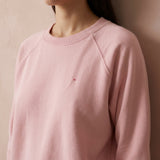 100% Cotton French Terry Fabric, 300 gsm, 170 cm — Pink