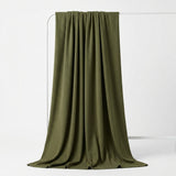 Cotton Stretch Rib Knit Fabric, 435 gsm, 150 cm — Green