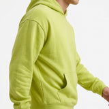 Polyester Viscose Stretch Chunky Knit Fabric, 184 gsm, 160 cm — Green