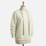 Cotton Modal French Terry Fabric, 410 gsm, 158 cm — Beige