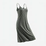 Grey Marl Jersey Knit, Poly-Viscose, 180 gsm, 176 cm