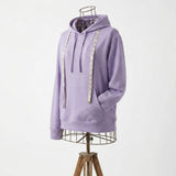 Light Purple Marl French Terry, Poly-Viscose