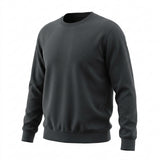 Polyester Stretch Fleece Fabric, 250 gsm, 160 cm — Black