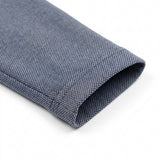 Dark Blue Geometric Piqué Knit, Poly-Cotton