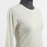 Slub 100% Polyester Jersey Knit Fabric, 170 gsm, 160 cm — White