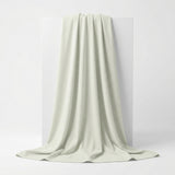 Cotton Polyester Jersey Knit Fabric, 130 gsm, 155 cm — White