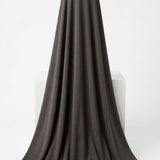 Dark Grey Marl Milk Silk Knit, Polyester, 140 gsm, 170 cm, ref EF-278929