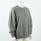 Heather Grey Marl French Terry, Cotton, 344 gsm
