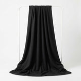 Brushed Cotton Polyester French Terry Fabric, 398 gsm, 190 cm — Grey
