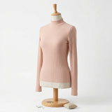 Cotton Polyester Stretch Rib Knit Fabric, 195 gsm — Pink, ref EF-279038