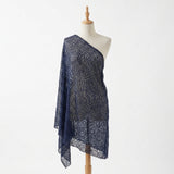 Navy Openwork Lace