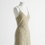 Beige Geometric Chunky Knit, Cotton