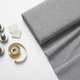Grey Geometric Jacquard, Polyester, 180 gsm