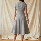 Grey Geometric Jacquard, Polyester, 180 gsm
