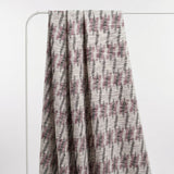 Black Geometric Jacquard, Poly-Cotton, 230 gsm
