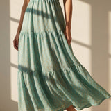 Light Blue Diamond Jacquard, Poly-Cotton