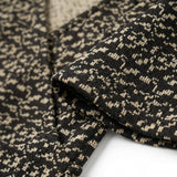 Cream Abstract Jacquard, Polyester, 250 gsm