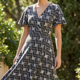 White Lines Chunky Knit, Cotton-Poly
