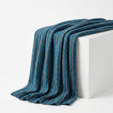 Teal Marl Chunky Knit, Acrylic-Metallic