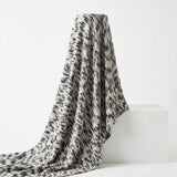 Black Dashes Chunky Knit, Polyester