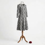 Black Geometric-Diamond Jacquard, Cotton-Poly, 180 gsm
